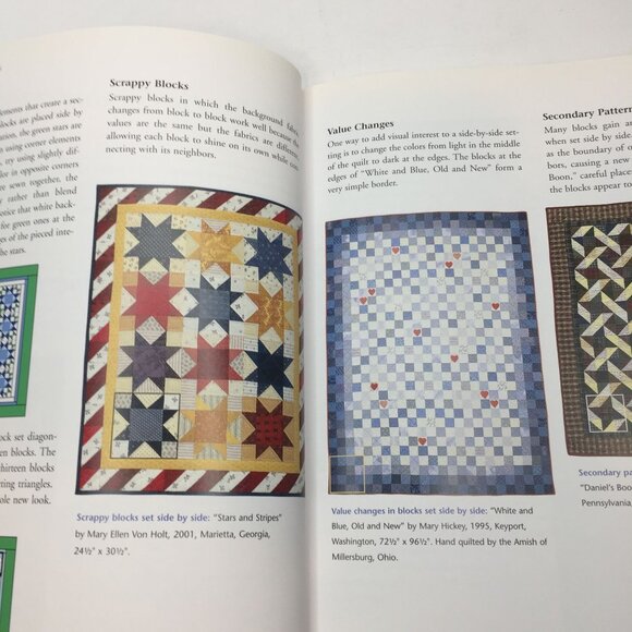 2004 Sensational Settings 80+ Ways Arrange Quilt Blocks Joan Hanson Revised Ed - Picture 5 of 15